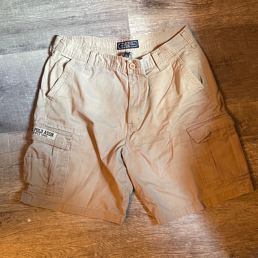 U.S. Polo Assn. Beige Casual Shorts